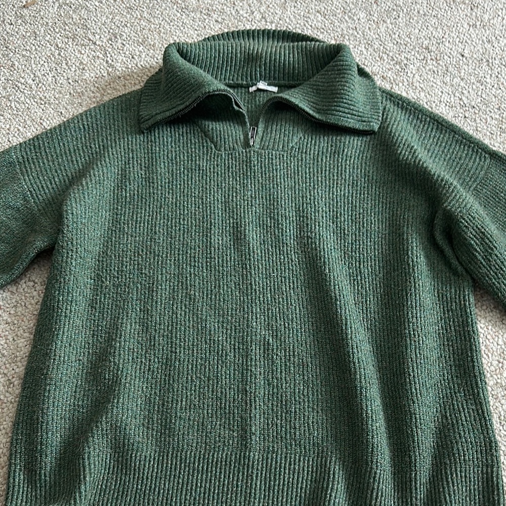 Green Sweater